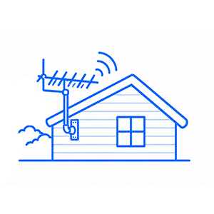 UHF Aerial Installation icon
