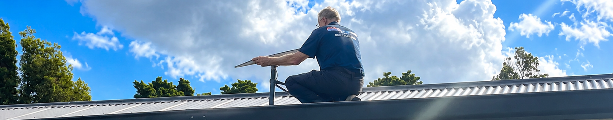 Starlink roof install Whangarei